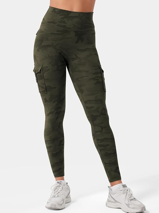 Leggings cargo de entrenamiento con bolsillos