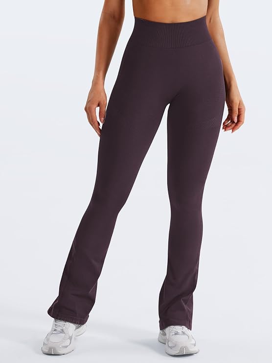 Leggins con campana para mujer sin costura