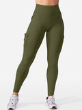 Leggings cargo de entrenamiento con bolsillos